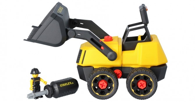 Koparka XL dla dzieci Stanley Jr. do złożenia